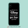 I Speak in Disney Song and Harry Potter iPhone XR Case