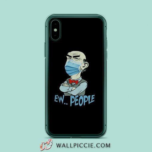 Jeff Dunham face mask EW people Covid 19 iPhone XR Case