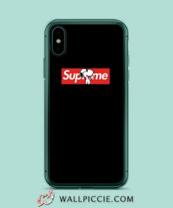Joe Cool Snoopy Red Box Supreme iPhone XR Case