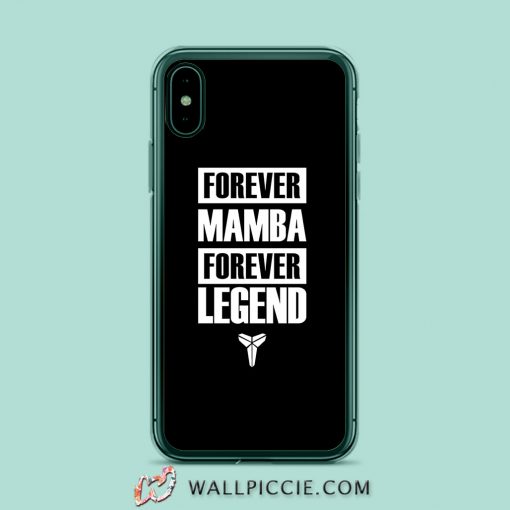 Kobe Bryant Rip Legend iPhone XR Case