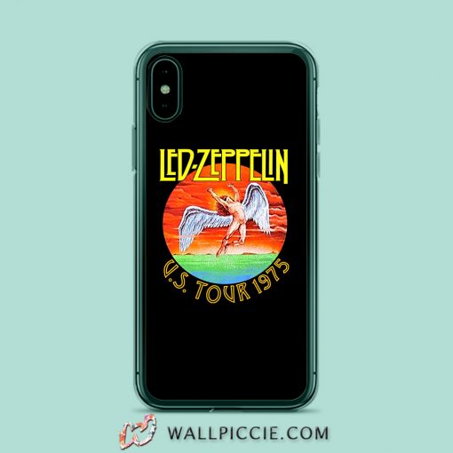 Led Zeppelin US Tour 1975 iPhone XR Case