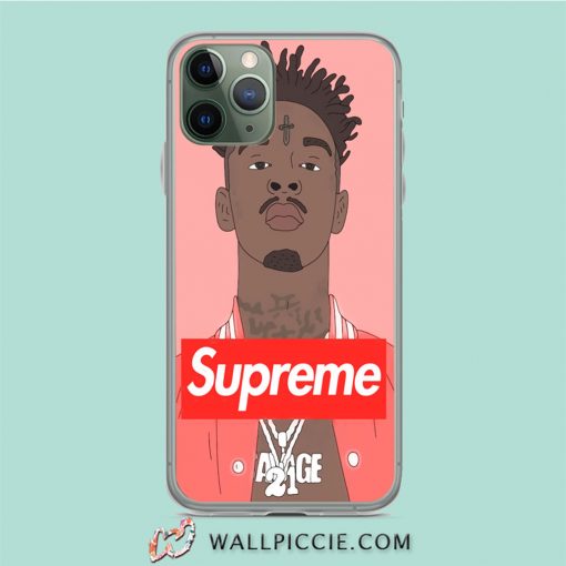 Lil Savage 21 Supreme iPhone 11 Case