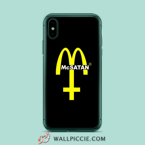 Mc Satan Evil Burger iPhone XR Case