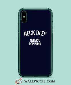 Neck Deep generic Pop Punk iPhone XR Case