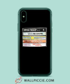 Nirvana Album Cassettes iPhone XR Case