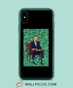 Obama Portraits Blend Paint iPhone XR Case