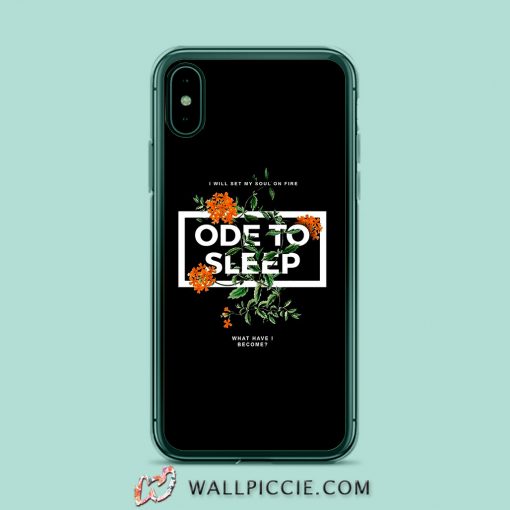 Ode To Sleep Rose iPhone XR Case