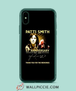 Patti Smith 53rd anniversary 1967 2020 iPhone XR Case
