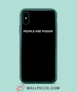 People Are Poison Rose Letter iPhone XR Case
