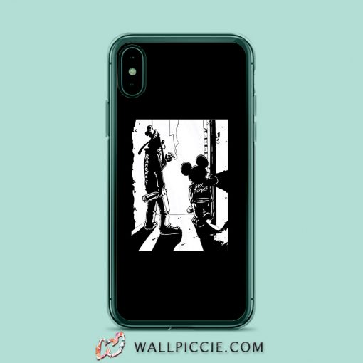 Punk Rock Goofy and Mickey iPhone XR Case