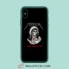 Red Indian Skeleton Yeezus Tour iPhone XR Case