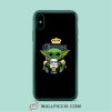 Star War Baby Yoda Hug Corona Extra Beer iPhone XR Case