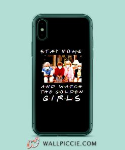 Stay home and watch The Golden Girls iPhone XR Case