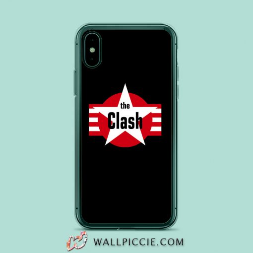 The Clash Star And Stripes Magnet iPhone XR Case