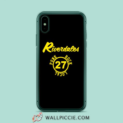 The Riverdales Punk Rock Local 27 iPhone XR Case