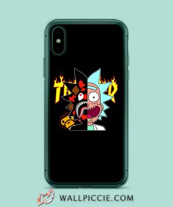 Thrasher Bape Rick Morty iPhone XR Case