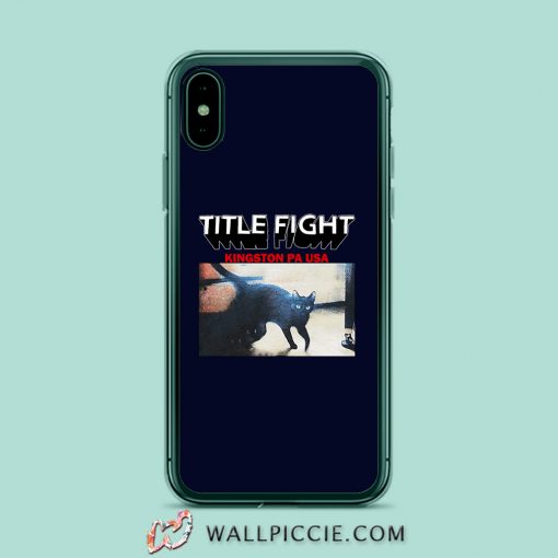 Title Fight Kingston iPhone XR Case