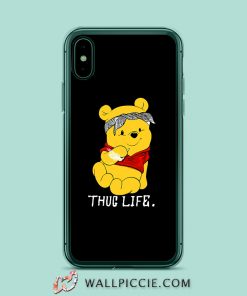 Winnie The Pooh Thug Life iPhone XR Case