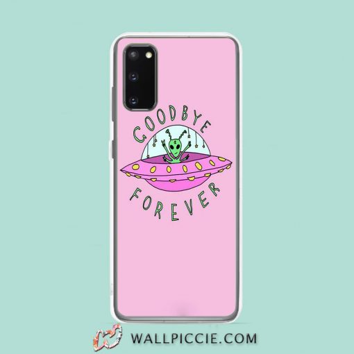 Cool Aesthetic Alien Goodbye Forever Samsung Galaxy S20 Case