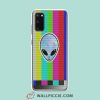 Cool Aesthetic Alien Polaroid Color Samsung Galaxy S20 Case
