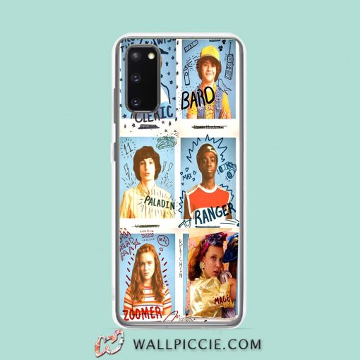 Cool All Character Stranger Things Aesthetic Samsung Galaxy S20 Case