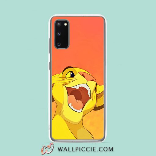 Cool Baby Simba Lion King Samsung Galaxy S20 Case