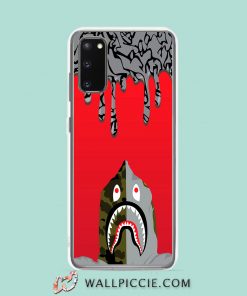 Cool Bape Shark Hooded Samsung Galaxy S20 Case
