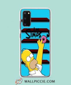 Cool Bart Donut Simpson Samsung Galaxy S20 Case