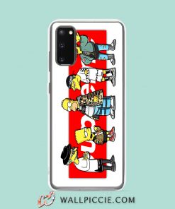 Cool Bart Simpson Crazy Rich Samsung Galaxy S20 Case