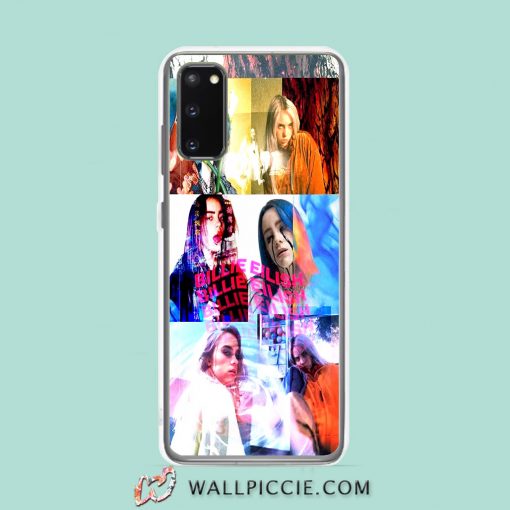 Cool Billie Eilish Aesthetic Collage Samsung Galaxy S20 Case