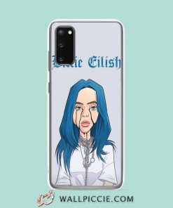 Cool Billie Eilish Black Tears Samsung Galaxy S20 Case