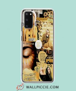 Cool Billie Eilish Sunshine Collage Samsung Galaxy S20 Case