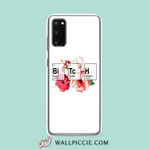 Cool Bitch Aesthetic Flower Samsung Galaxy S20 Case