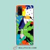 Cool Bold Tropical Jungle Abstraction Samsung Galaxy S20 Case