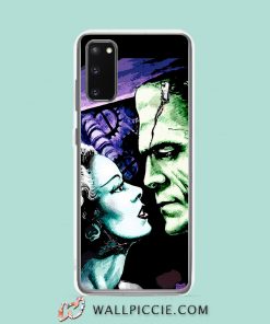 Cool Bride And Frankie Monsters In Love Samsung Galaxy S20 Case