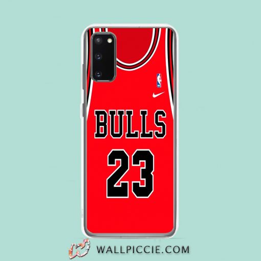Cool Bulls Jordan 23 Jersey Samsung Galaxy S20 Case