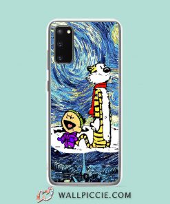 Cool Calvin And Hobbes Christmas Winter Samsung Galaxy S20 Case