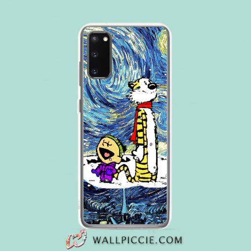 Cool Calvin And Hobbes Christmas Winter Samsung Galaxy S20 Case