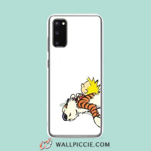 Cool Calvin And Hobbes Lazy Samsung Galaxy S20 Case