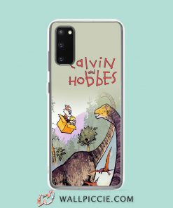 Cool Calvin Hobbes Explore Dino Park Samsung Galaxy S20 Case