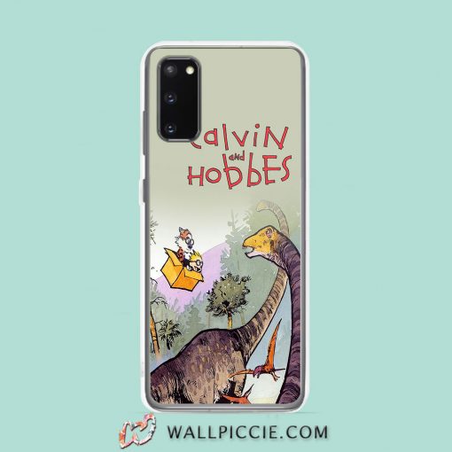 Cool Calvin Hobbes Explore Dino Park Samsung Galaxy S20 Case