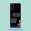 Cool Calvin Hobbes Saying Look Infinity Star Samsung Galaxy S20 Case