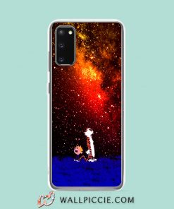 Cool Calvin Hobbes Star Space Samsung Galaxy S20 Case