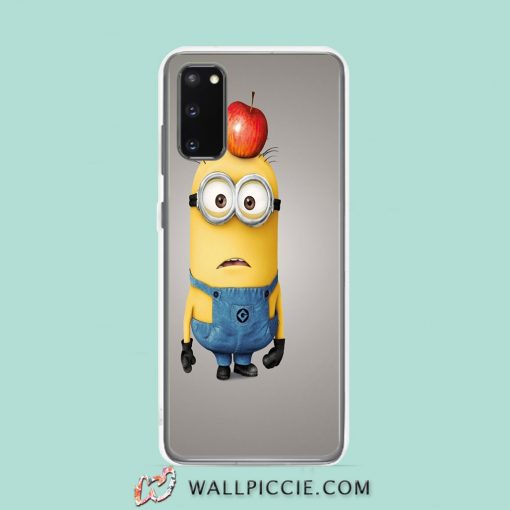 Cool Carrying An Apple Minion Funny Samsung Galaxy S20 Case