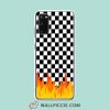 Cool Checkboard In Flame Aesthetic Samsung Galaxy S20 Case