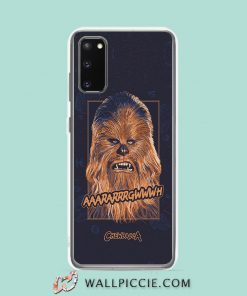 Cool Chewbacca Star Wars Emotion Samsung Galaxy S20 Case