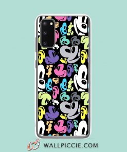 Cool Colorful Disney Mickey And Minnie Collage Samsung Galaxy S20 Case