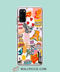 Cool Comme Des Garcons Play Collage Samsung Galaxy S20 Case
