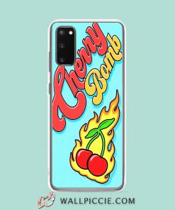 Cool Cute Cherry Bomb Samsung Galaxy S20 Case