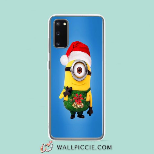 Cool Cute Christmas MinionsGreen Samsung Galaxy S20 Case